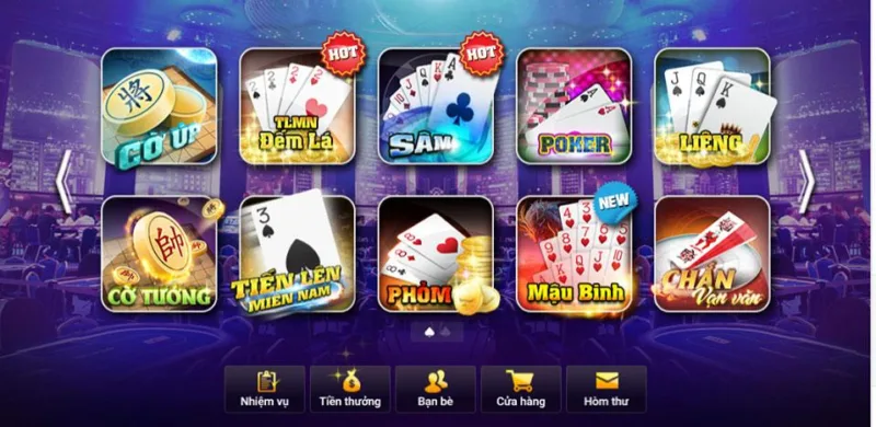 Sảnh game bài VicClub với hệ thống trò chơi đa dạng và chất lượng Sảnh game bài VicClub với hệ thống trò chơi đa dạng và chất lượng